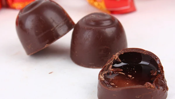 center filling chocolate
